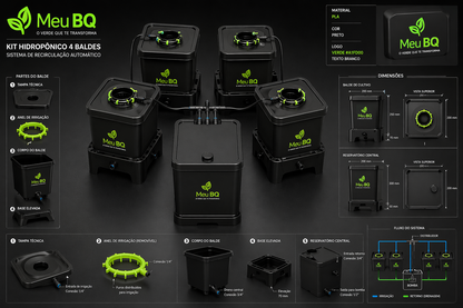 Kit Grow Hidroponica