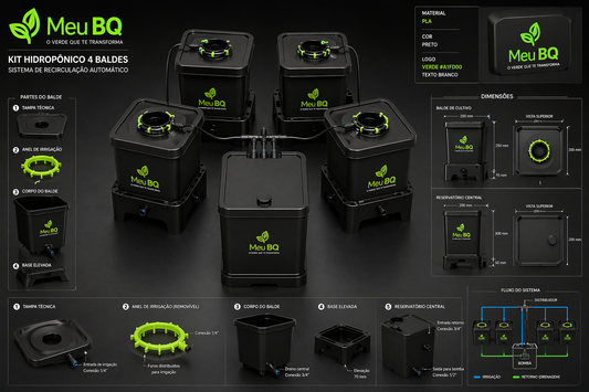 Kit Grow Hidroponica