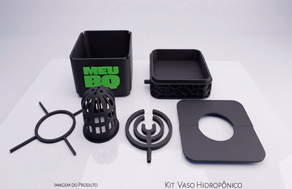 Kit Sistema Hidropônico com 2 Vasos